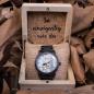 Preview: HOLZKERN Manhattan Skyline Herren Automatikuhr
